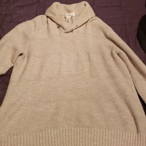 H&M XL Tan Sweater